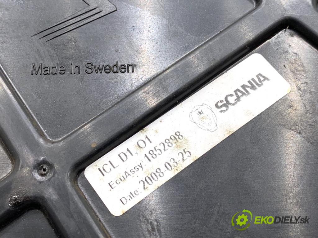 SCANIA P,G,R,T - series Ciągnik siodłowy 2008 279 kW R 380 279 kW [380 KM] olej napędowy 2004 - 2022 10600 Prístrojovka 1852891 (Prístrojová doska)