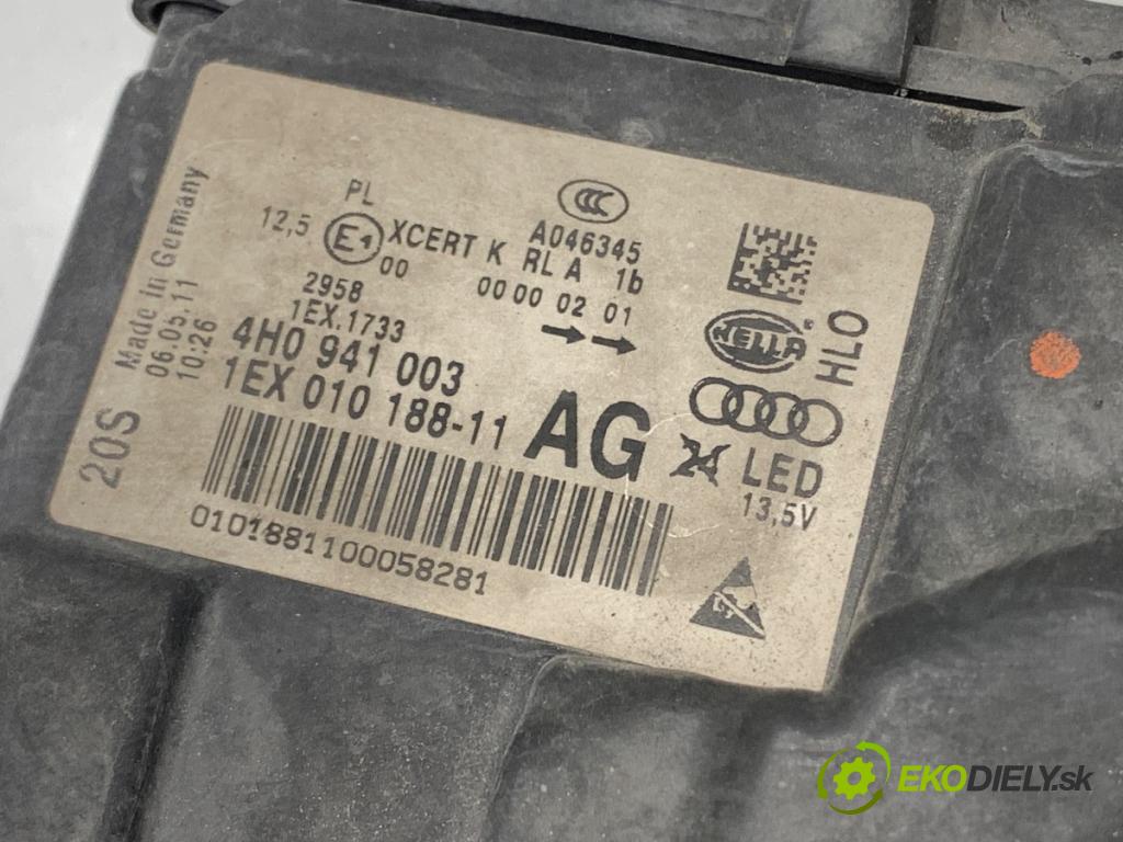 AUDI A8 D4 sedan 2011 258 kW 4.2 TDI quattro 4134 světlomet levý přední část 4H0941003AG