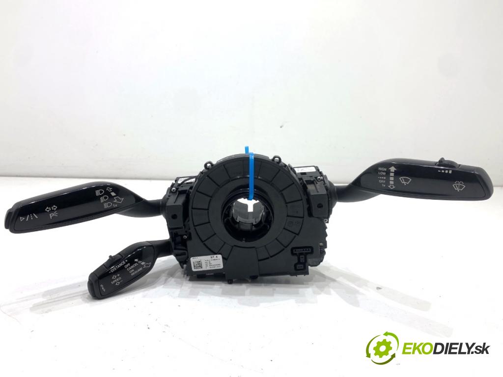 AUDI A8 D4 sedan 2011 258 kW 4.2 TDI quattro 4134 Prepínač kombinovaný 4H0953502P 4H0907129G (Prepínacie páčky pod volantom)