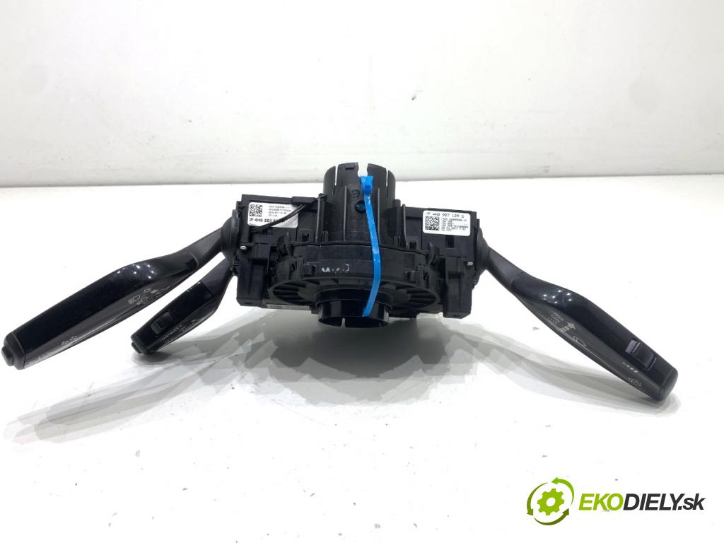 AUDI A8 D4 sedan 2011 258 kW 4.2 TDI quattro 4134 Prepínač kombinovaný 4H0953502P 4H0907129G (Prepínacie páčky pod volantom)