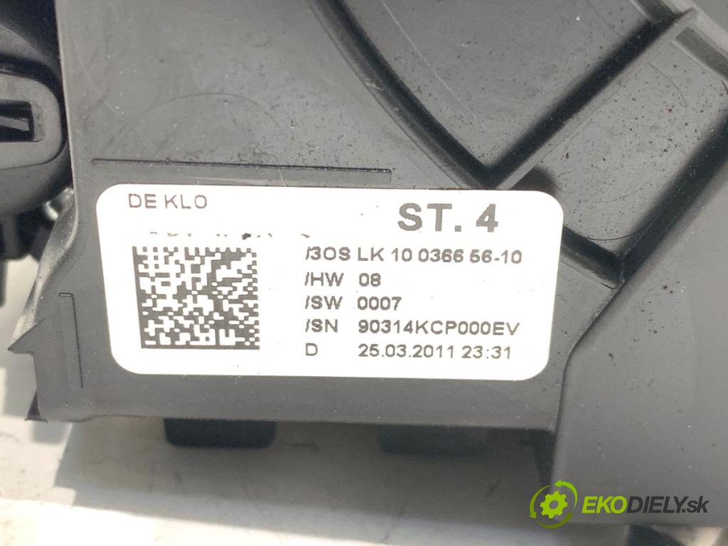 AUDI A8 D4 sedan 2011 258 kW 4.2 TDI quattro 4134 Prepínač kombinovaný 4H0953502P 4H0907129G (Prepínacie páčky pod volantom)