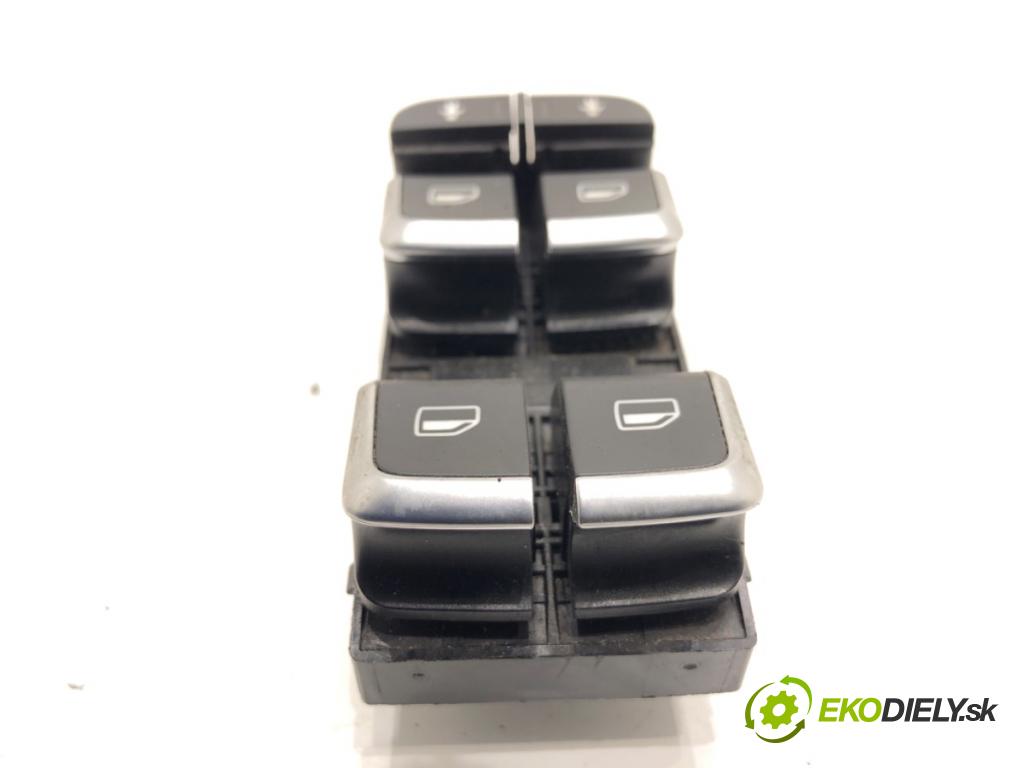 AUDI A8 D4 sedan 2011 258 kW 4.2 TDI quattro 4134 Prepínač okien 4H0959851E (Prepínacie páčky pod volantom)