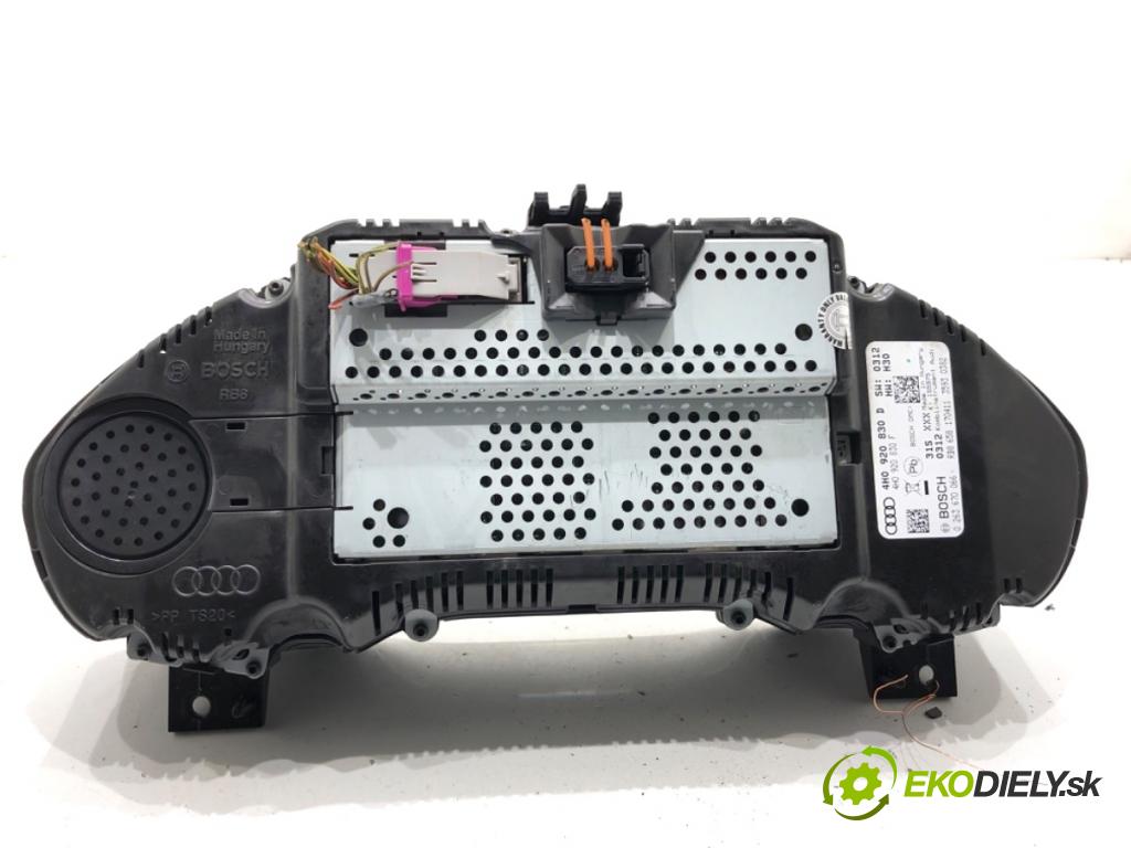 AUDI A8 D4 sedan 2011 258 kW 4.2 TDI quattro 4134 Prístrojovka 4H0920830D (Prístrojová doska)