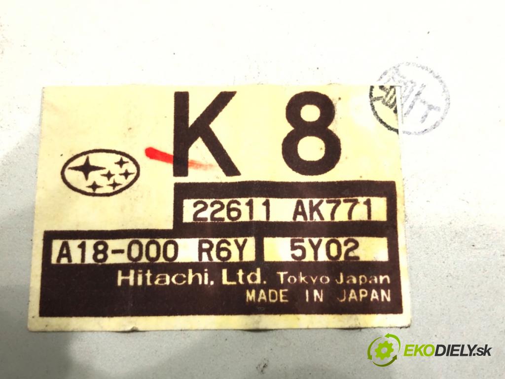 SUBARU LEGACY IV sedan 2006 121 kW 2.0 AWD (BL5) 1994 riadiaca jednotka Motor 22611 AK771 (Riadiaca jednotka)