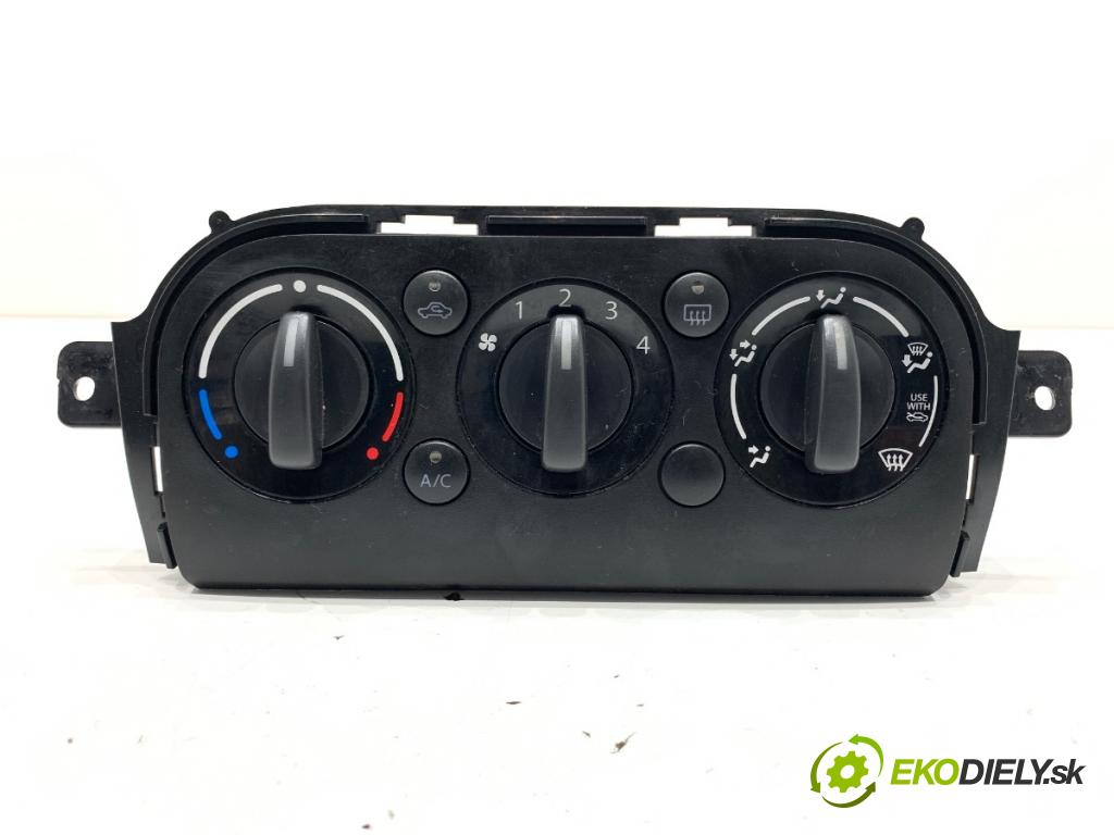 SUZUKI SX4 liftback 2010 88 kW 1.6 VVT (RW 416) 1586 Panel ovládania kúrenia  (Prepínacie páčky pod volantom)