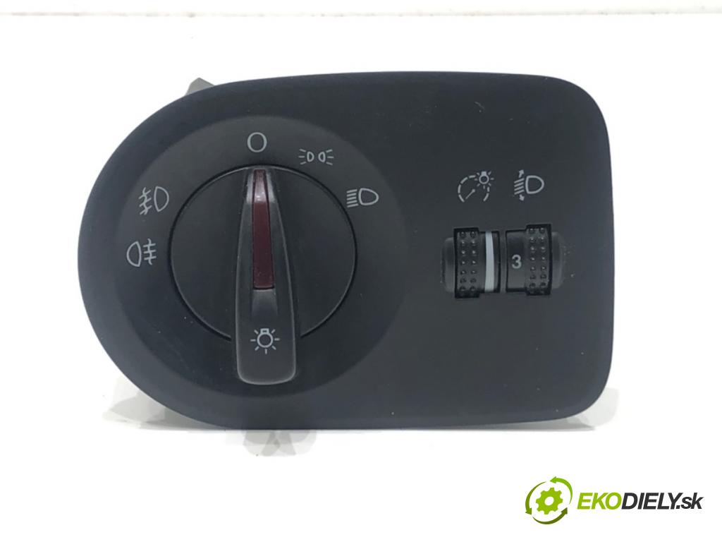 SEAT IBIZA IV liftback 2011 63 kW 1.4 1390 Spínač svetiel 6J1941531J