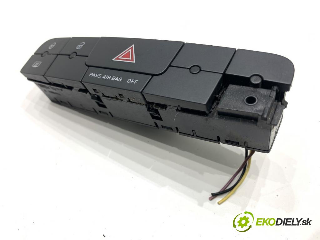 SEAT IBIZA IV liftback 2011 63 kW 1.4 1390 Spínač svetiel výstražných (núdzových) 6J0927137B (Prepínacie páčky pod volantom)