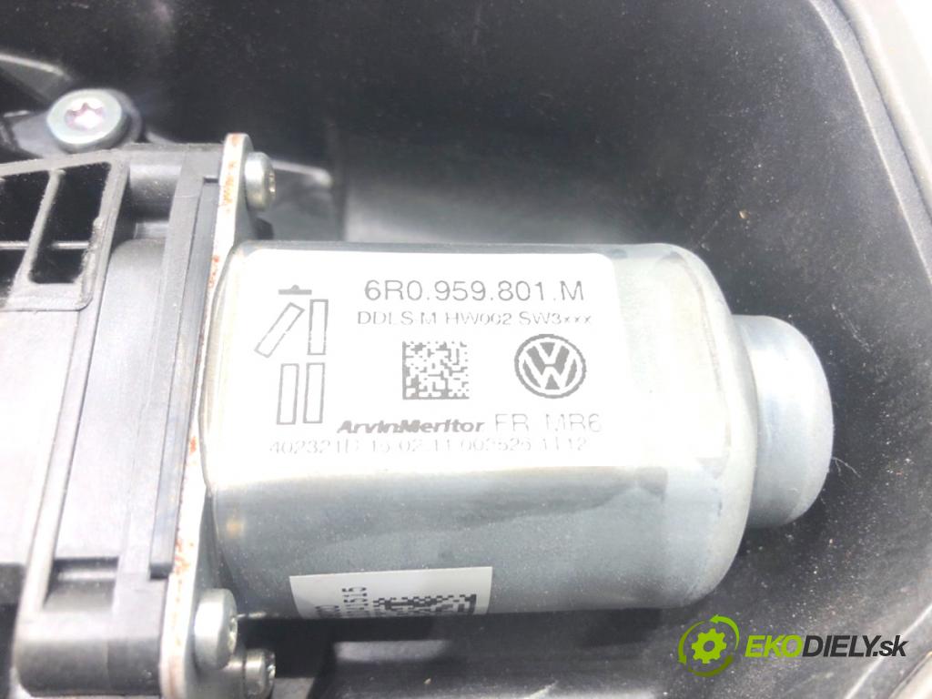 SEAT IBIZA IV liftback 2011 63 kW 1.4 1390 Mechanizmus okna ľavy predný 6J4837401D