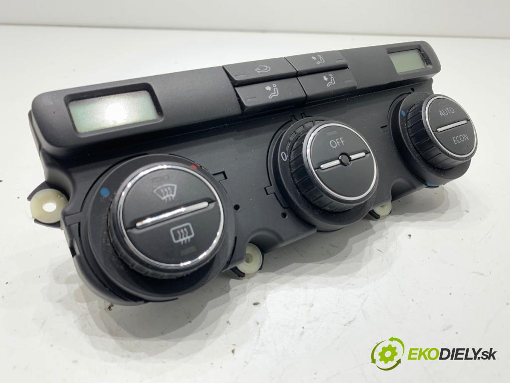 VW GOLF V liftback 2004 77 kW 1.9 TDI 1896 Panel ovládania kúrenia  (Prepínacie páčky pod volantom)