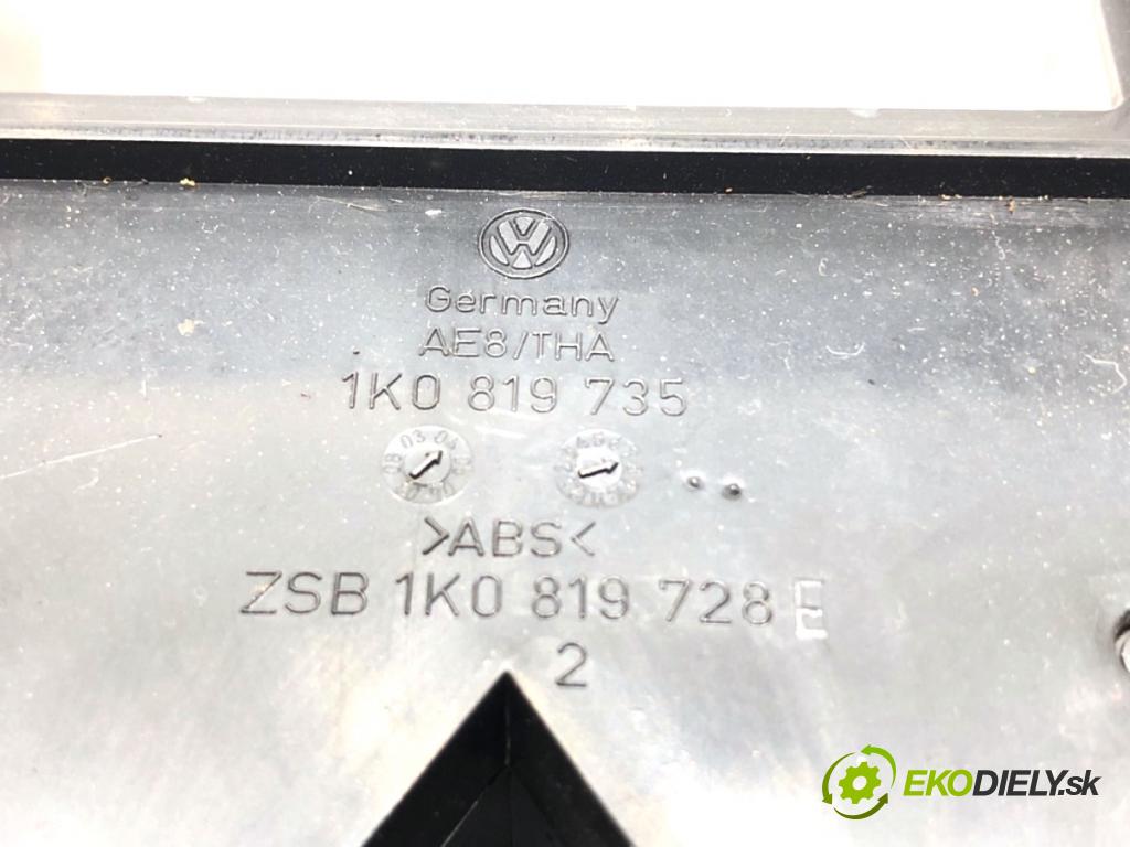 VW GOLF V liftback 2004 77 kW 1.9 TDI 1896 Mriežky kúrenia predný stredna 1K0819728E