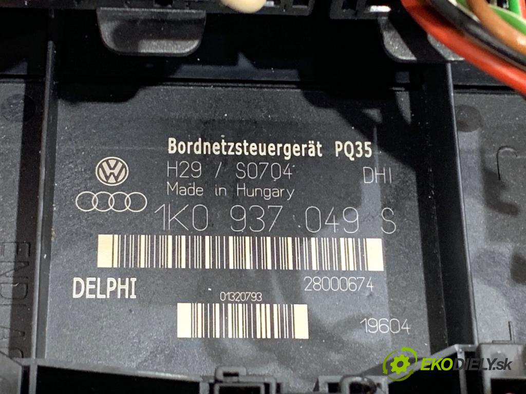 VW GOLF V liftback 2004 77 kW 1.9 TDI 1896 Modul BORDNETZ 1K0937049S (Riadiaca jednotka ostatné)