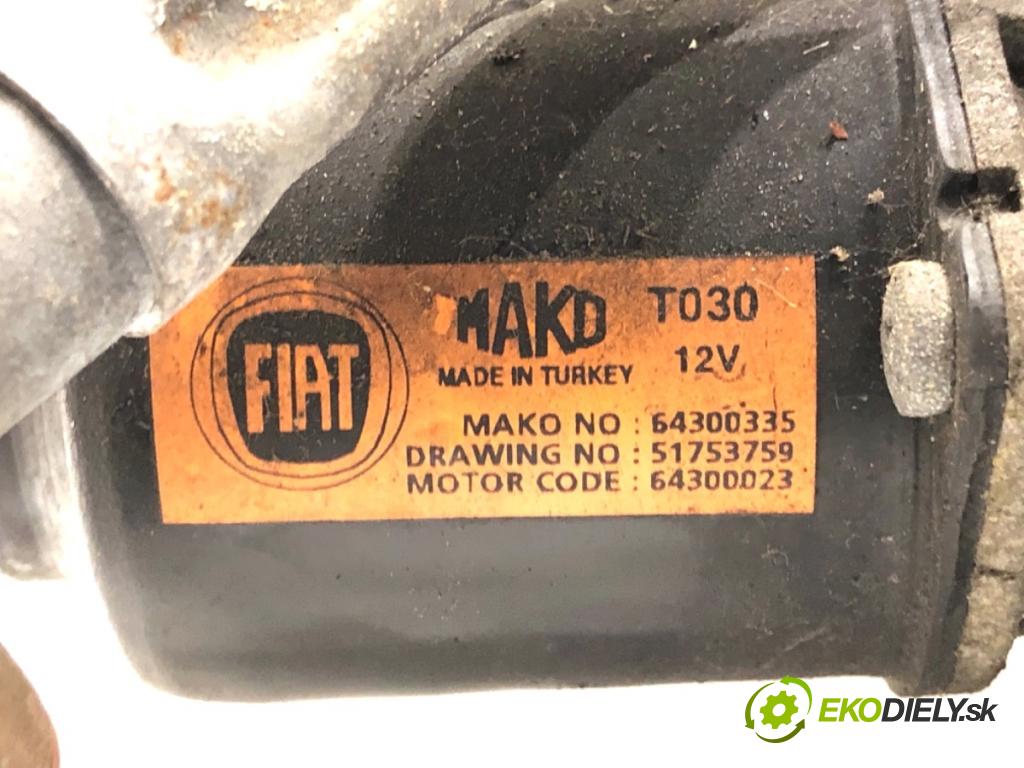 FIAT LINEA sedan 2012 57 kW 1.4 1368 Mechanizmus stieračov predný 51753759 (Motorček stieračov predný)