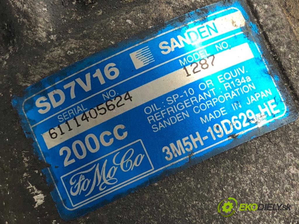 VOLVO V50 Kombi 2006 100 kW 2.0 D 1998 kompresor klimatizace 3M5H-19D629-HE (Kompresor klimatizace)