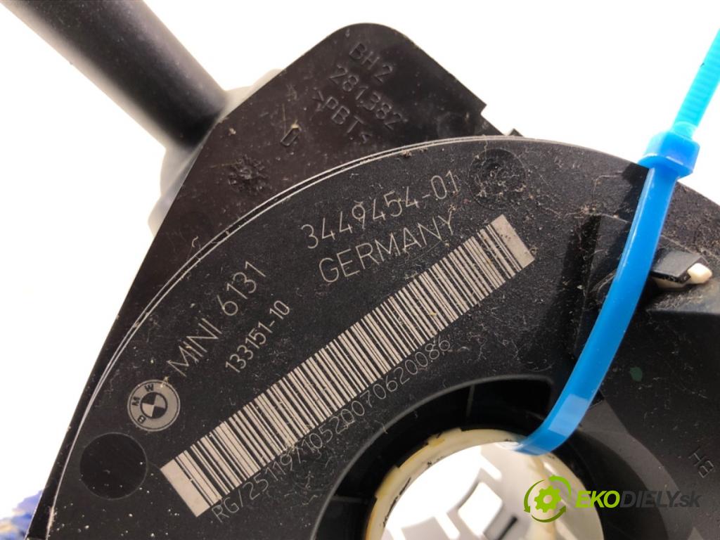 MINI R56 liftback 2007 70 kW One 1397 Prepínač kombinovaný 3449454 (Prepínacie páčky pod volantom)