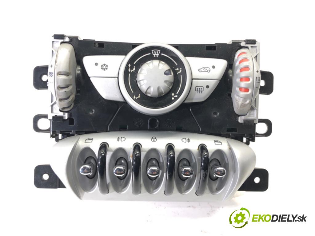 MINI R56 liftback 2007 70 kW One 1397 Panel ovládania kúrenia 3450114 (Prepínacie páčky pod volantom)