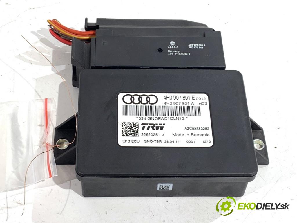 AUDI A8 D4 sedan 2011 258 kW 4.2 TDI quattro 4134 Modul brzdy ručnej brzdy 4H0907801E
