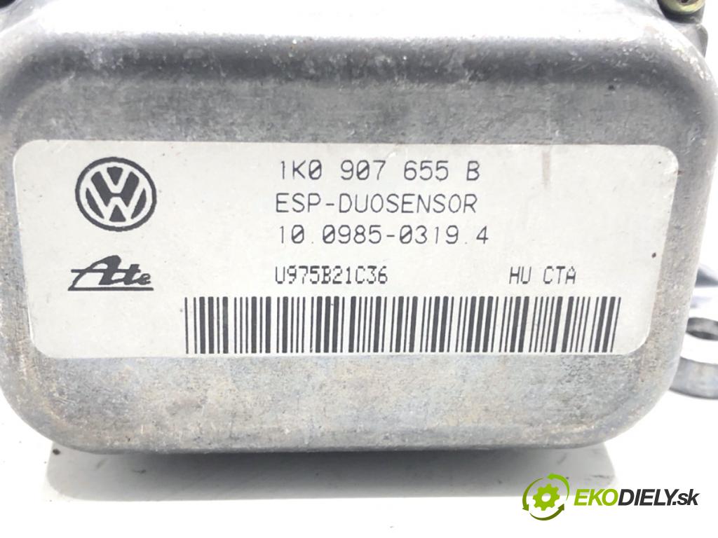 VW TOURAN nadwozie wielkoprzestrzenne (MPV) 2005 103 kW 2.0 TDI 1968 Snímač ESP 1K0907655B