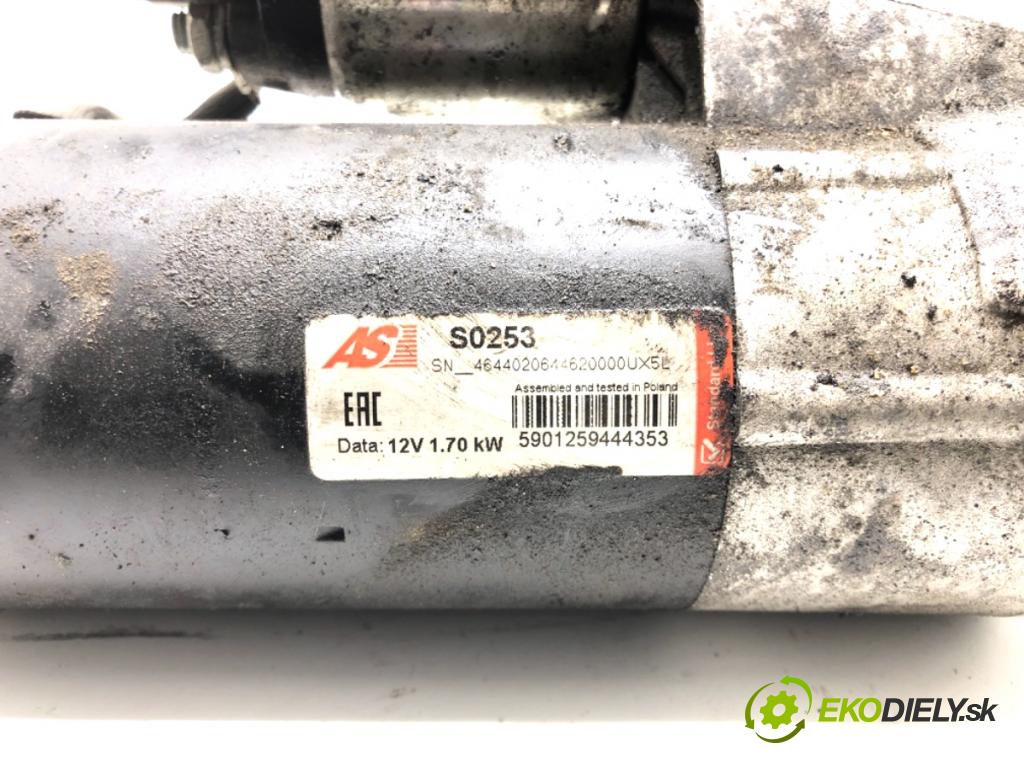 VW TOURAN nadwozie wielkoprzestrzenne (MPV) 2005 103 kW 2.0 TDI 1968 startér  (Startér)