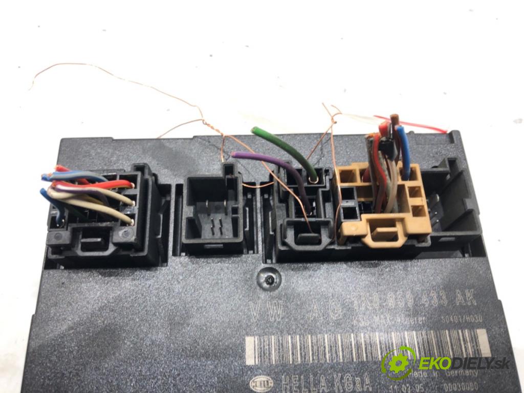 VW TOURAN nadwozie wielkoprzestrzenne (MPV) 2005 103 kW 2.0 TDI 1968 Modul komfortu 1K0959433AK (Modul komfortu)