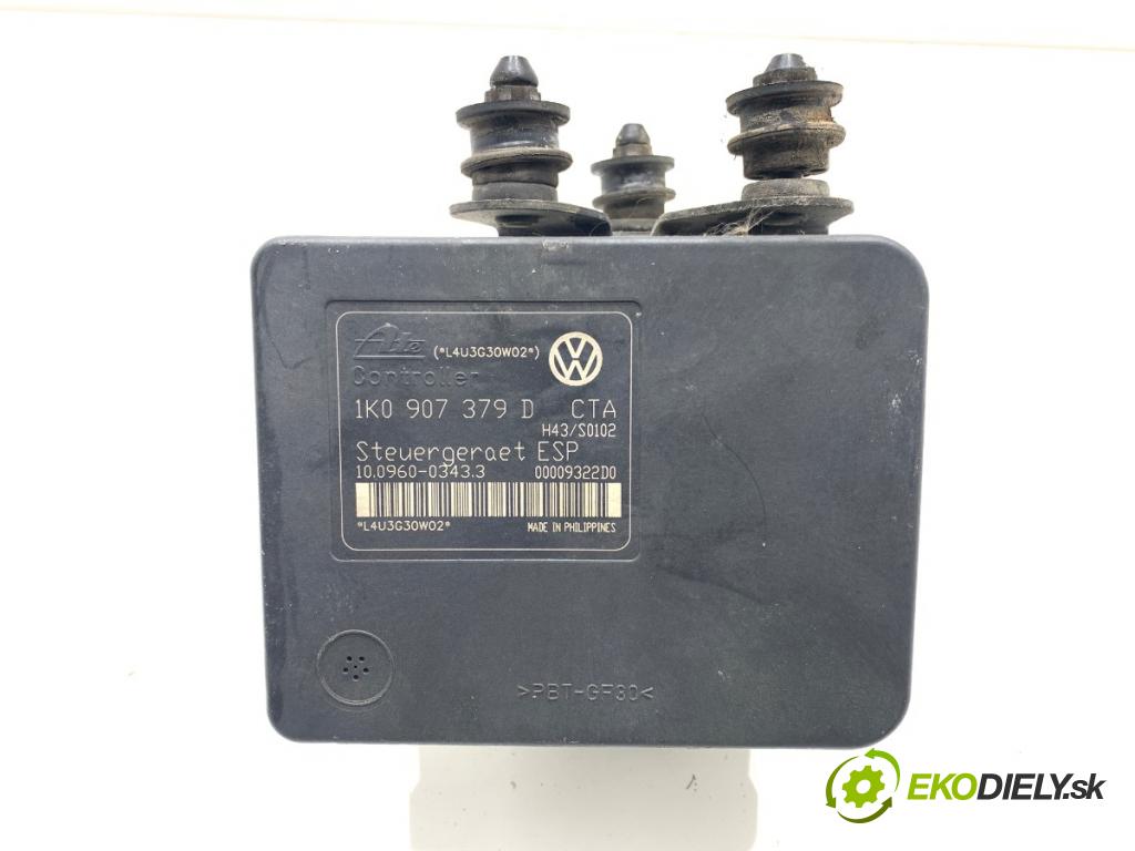 VW TOURAN nadwozie wielkoprzestrzenne (MPV) 2003 74 kW 1.9 TDI 1896 Pumpa ABS 1K0907379D 1K0614517B (Pumpa ABS)