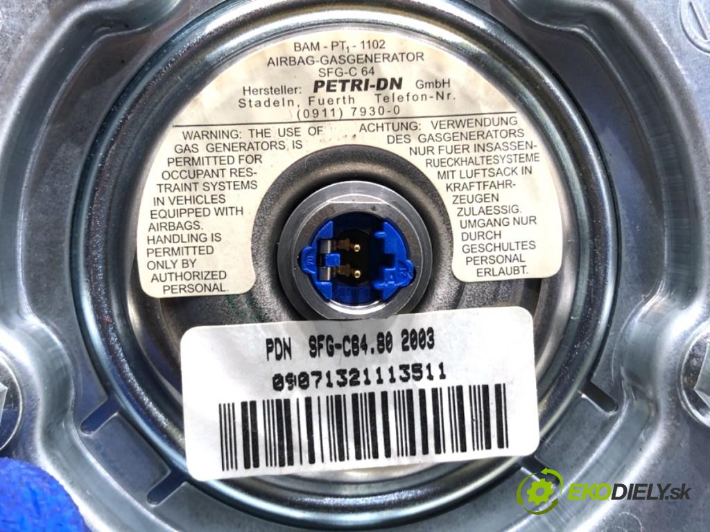 VW TOURAN nadwozie wielkoprzestrzenne (MPV) 2003 74 kW 1.9 TDI 1896 AirBag volantu 1T0880201A (Airbag)