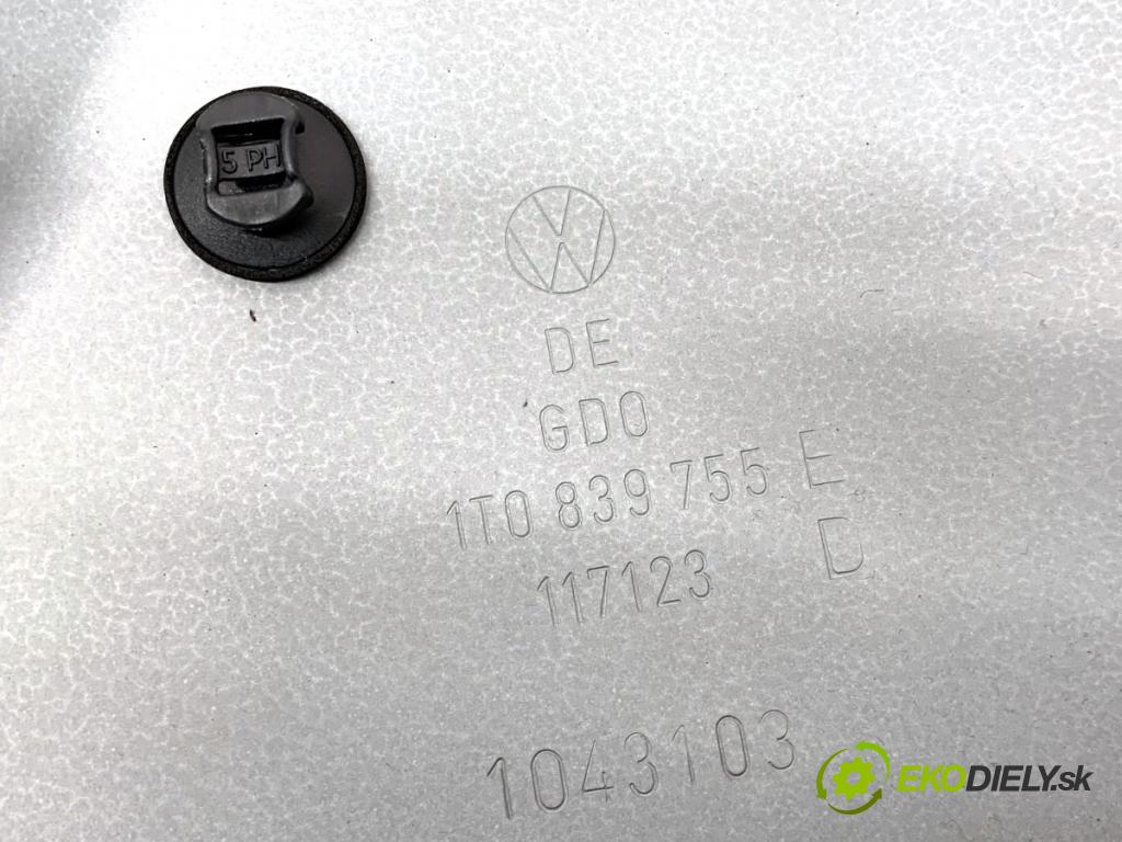 VW TOURAN nadwozie wielkoprzestrzenne (MPV) 2003 74 kW 1.9 TDI 1896 Mechanizmus okna ľavy zad 1K0959703B