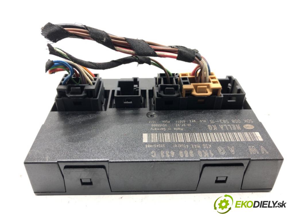 VW TOURAN nadwozie wielkoprzestrzenne (MPV) 2003 74 kW 1.9 TDI 1896 Modul komfortu 1K0959433C (Modul komfortu)