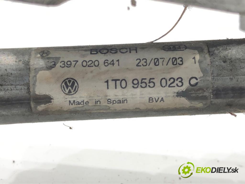 VW TOURAN nadwozie wielkoprzestrzenne (MPV) 2003 74 kW 1.9 TDI 1896 Mechanizmus stieračov predný ľavy 1T0955023C