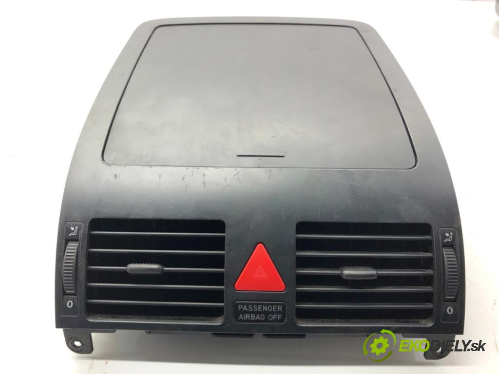 VW TOURAN nadwozie wielkoprzestrzenne (MPV) 2003 74 kW 1.9 TDI 1896 Mriežky kúrenia predný Priehradka, kastlík 1T1857921