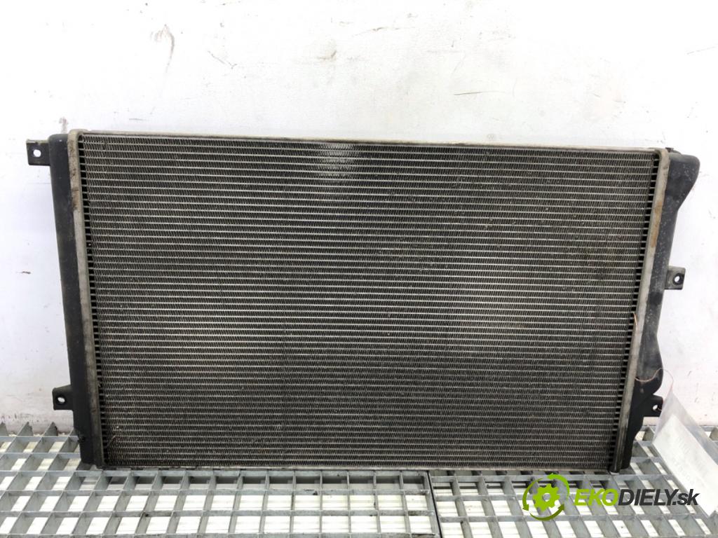 VW TOURAN nadwozie wielkoprzestrzenne (MPV) 2003 74 kW 1.9 TDI 1896 chladič vody 1K0121253H (Vodní chladič)