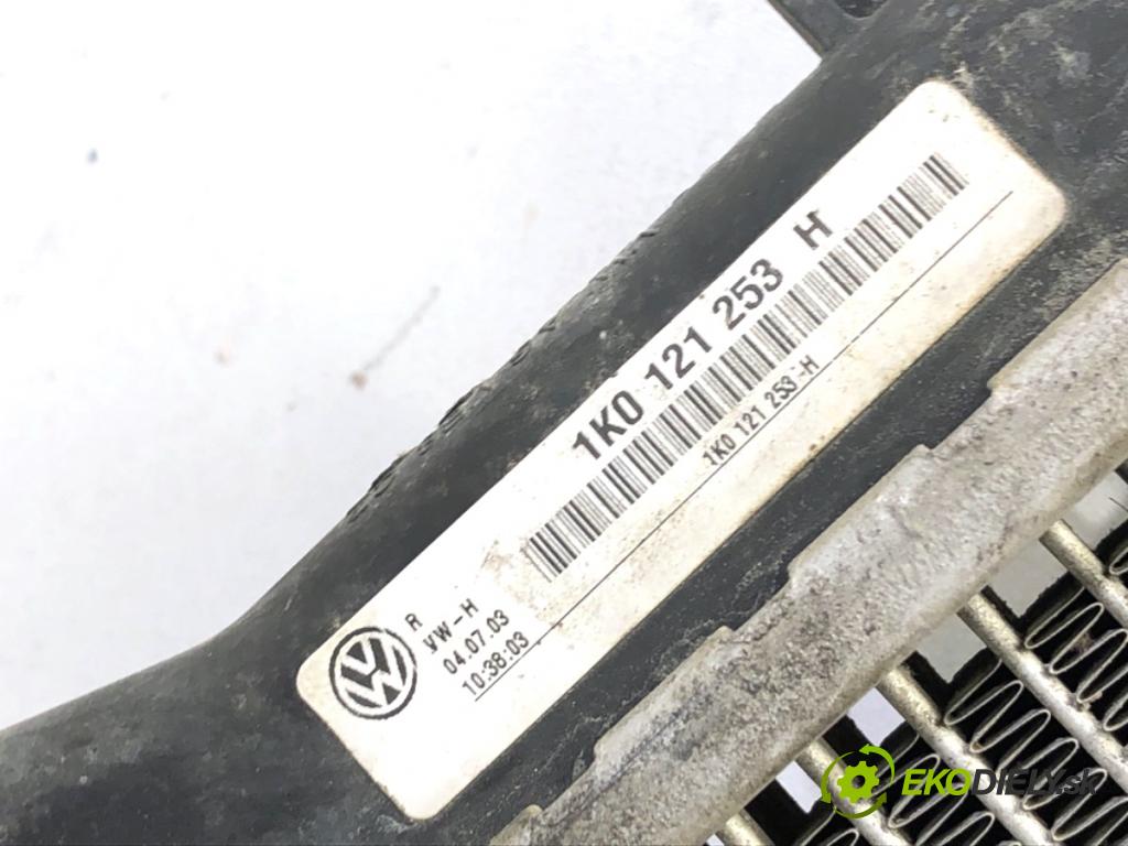 VW TOURAN nadwozie wielkoprzestrzenne (MPV) 2003 74 kW 1.9 TDI 1896 Chladič vody 1K0121253H (Chladič vody)