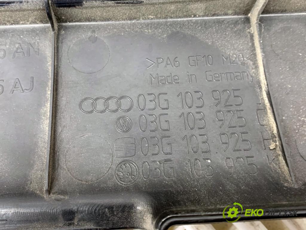 VW TOURAN nadwozie wielkoprzestrzenne (MPV) 2003 74 kW 1.9 TDI 1896 Kryt Motor 03G103925G (Kryt motora)