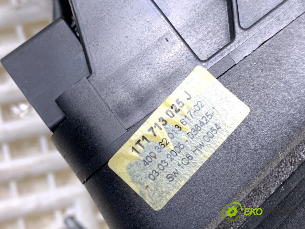 VW TOURAN nadwozie wielkoprzestrzenne (MPV) 2005 103 kW 2.0 TDI 1968 Kulisa 1T1713025J (Rýchlostná páka (kulisa))