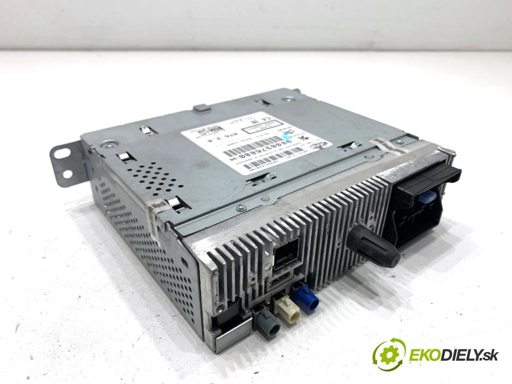 PEUGEOT 508 I sedan 2013 120 kW 2.0 HDi 1997 RADIO 9808376880 (Audio zariadenie)