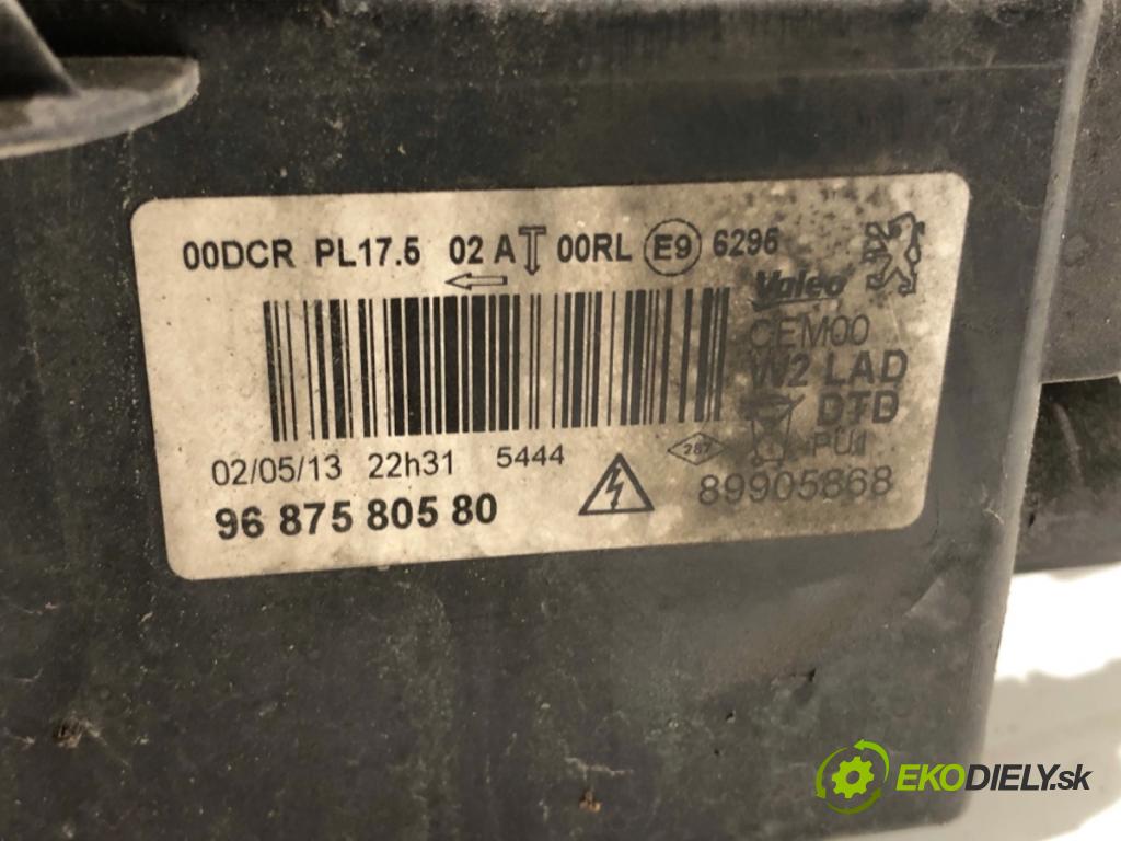 PEUGEOT 508 I sedan 2013 120 kW 2.0 HDi 1997 Svetlomet pravy predný 9687580580