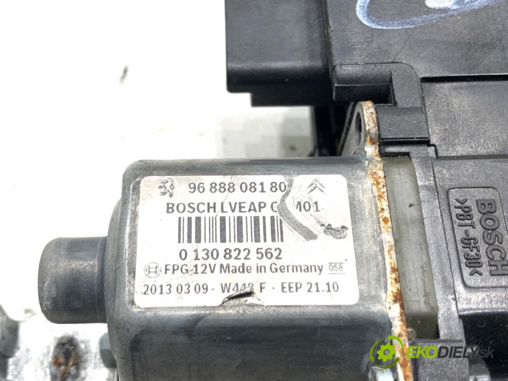 PEUGEOT 508 I sedan 2013 120 kW 2.0 HDi 1997 Mechanizmus okna pravy predný 9688808180