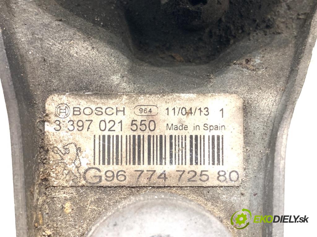 PEUGEOT 508 I sedan 2013 120 kW 2.0 HDi 1997 Mechanizmus stieračov ľavy predný 9677472580 3397021550