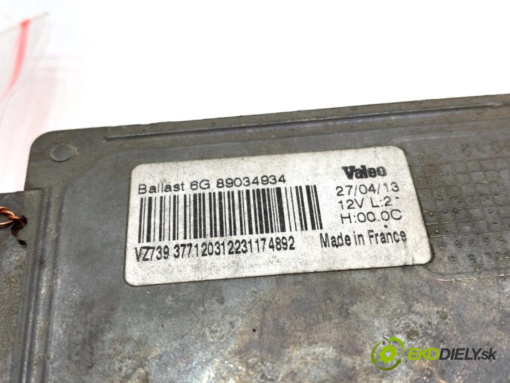 PEUGEOT 508 I sedan 2013 120 kW 2.0 HDi 1997 Menič XENON 89034934 (Riadiaca jednotka xenónu)