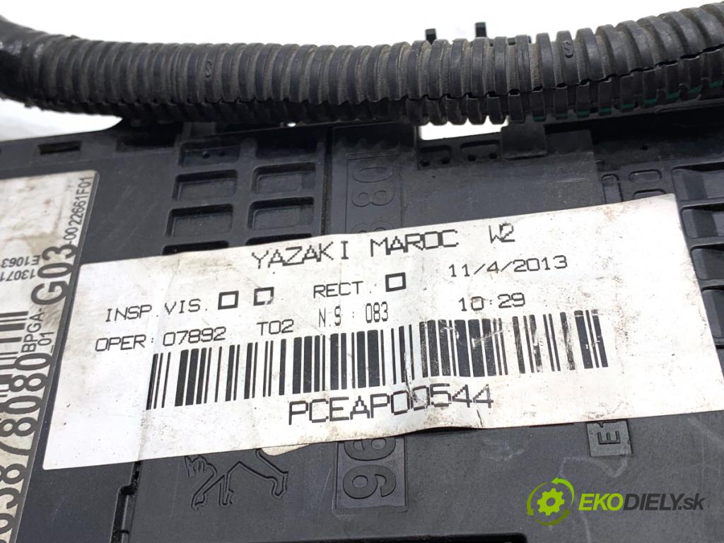 PEUGEOT 508 I sedan 2013 120 kW 2.0 HDi 1997 Modul akumulátora 9665878080