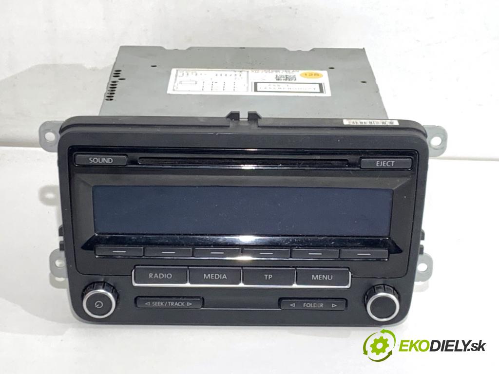 VW GOLF VI Kombi 2012 77 kW 1.6 TDI 1598 RADIO 1K0035186AN (Audio zariadenie)