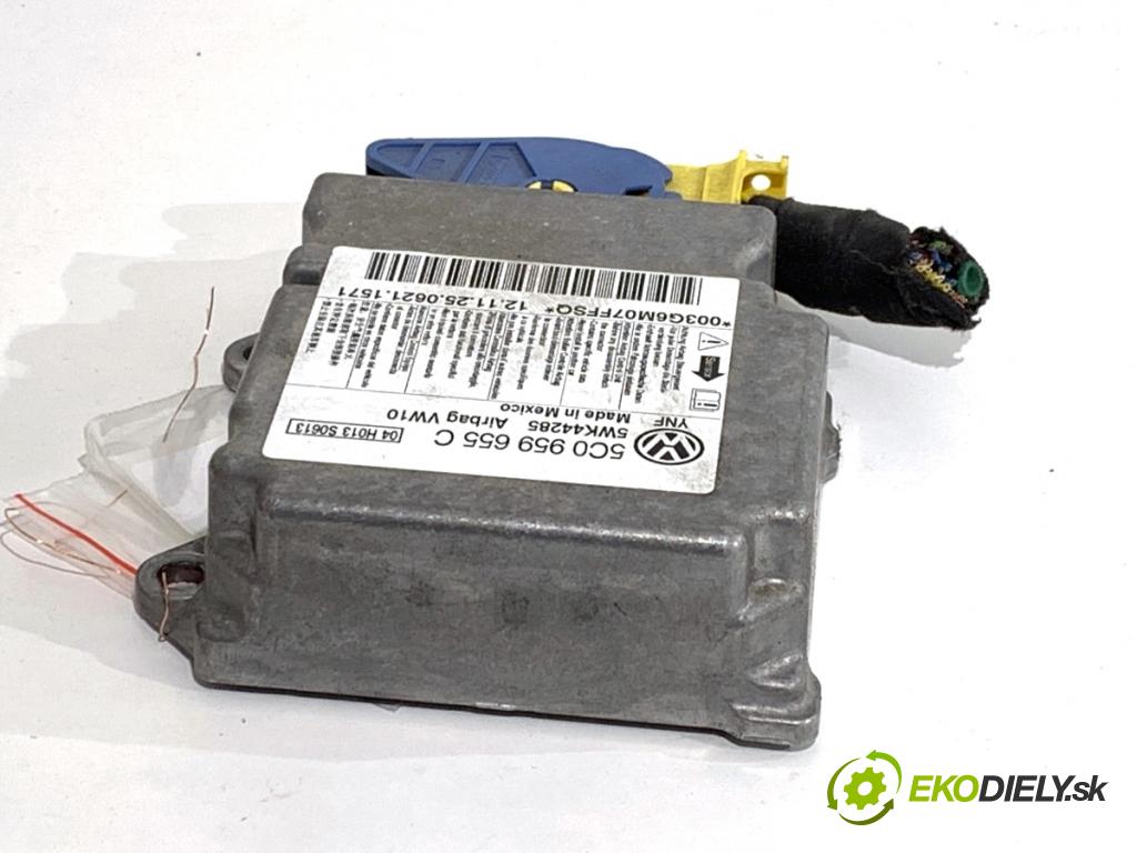 VW GOLF VI Kombi 2012 77 kW 1.6 TDI 1598 senzor airbag 5C0959655C (Snímač)