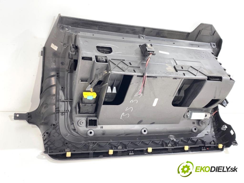 VW GOLF VI Kombi 2012 77 kW 1.6 TDI 1598 Priehradka, kastlík spolujazdca 1K1857289L (Priehradka (kastlík))