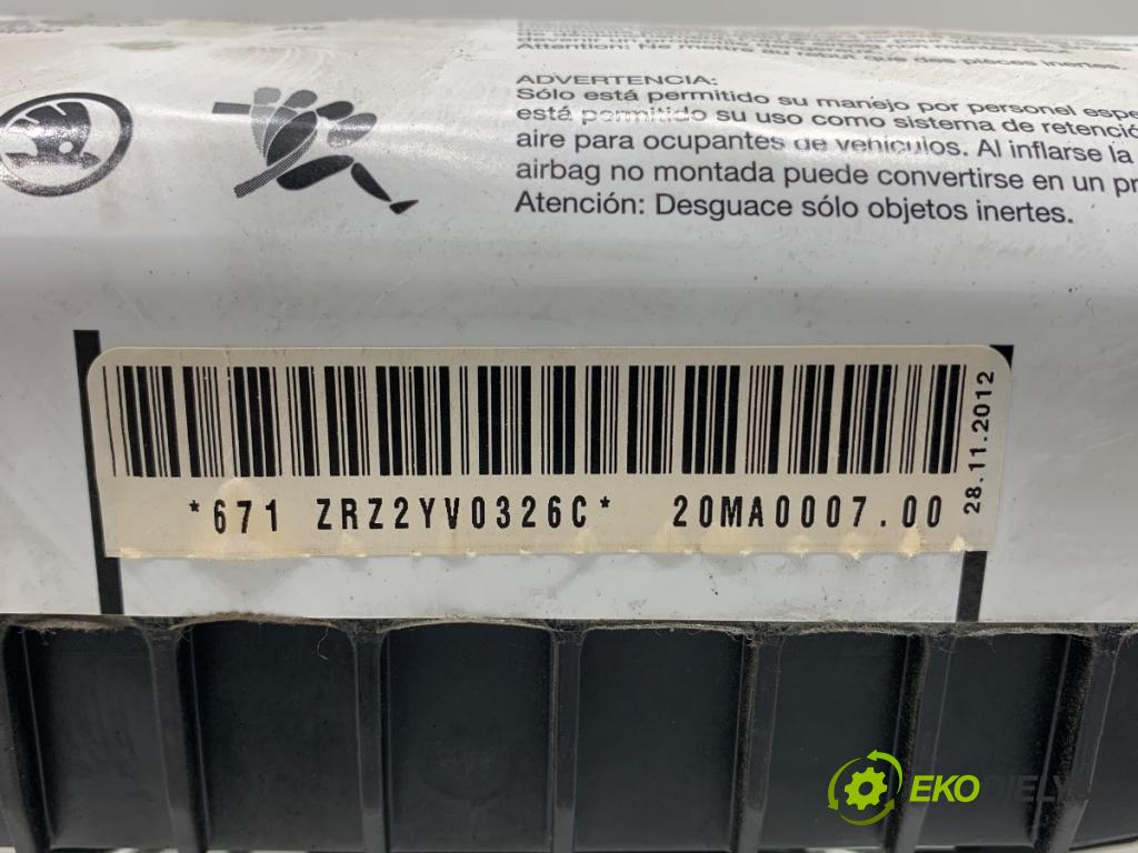 VW GOLF VI Kombi 2012 77 kW 1.6 TDI 1598 AirBag spolujazdca (Airbag)