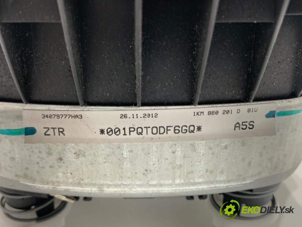 VW GOLF VI Kombi 2012 77 kW 1.6 TDI 1598 AirBag volantu 1KM880201D (Airbag)