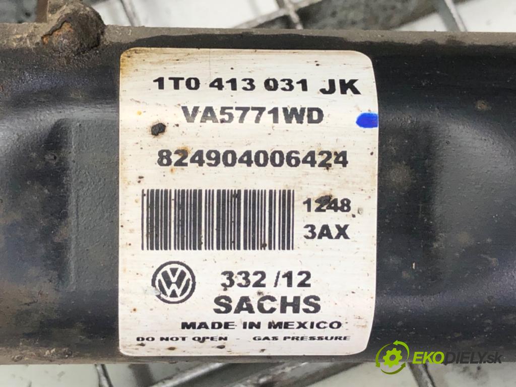 VW GOLF VI Kombi 2012 77 kW 1.6 TDI 1598 Tlmič pravy predný ZE 1T0413031JK