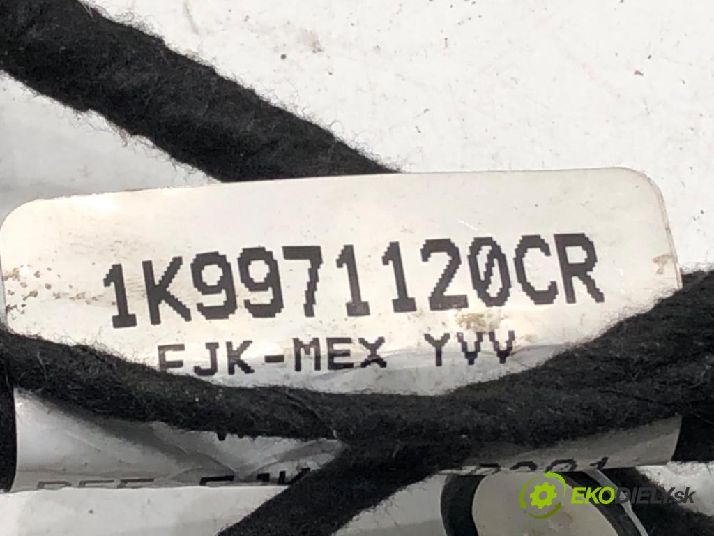 VW GOLF VI Kombi 2012 77 kW 1.6 TDI 1598 Káblovačka Dvere predný ľavy 1K9971120CR