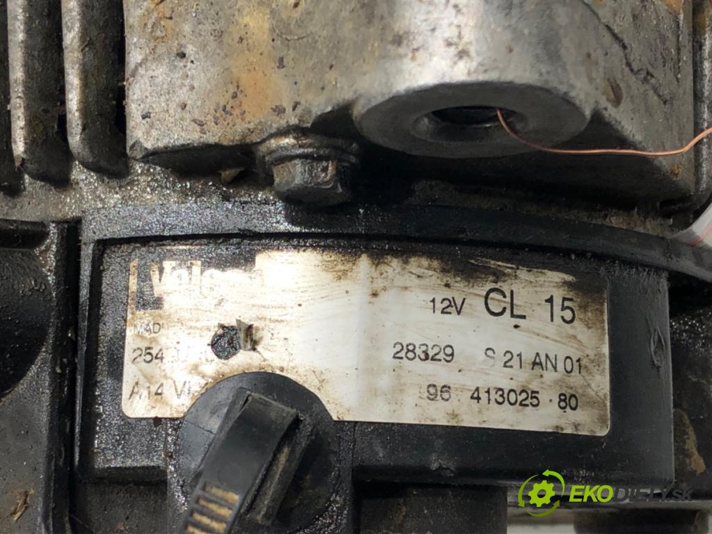 SUZUKI GRAND VITARA I samochód terenowy zamknięty 2001 68 kW 2.0 TD 4x4 (SQ 420D) 1998 Alternátor 9641302580 (Alternátor)