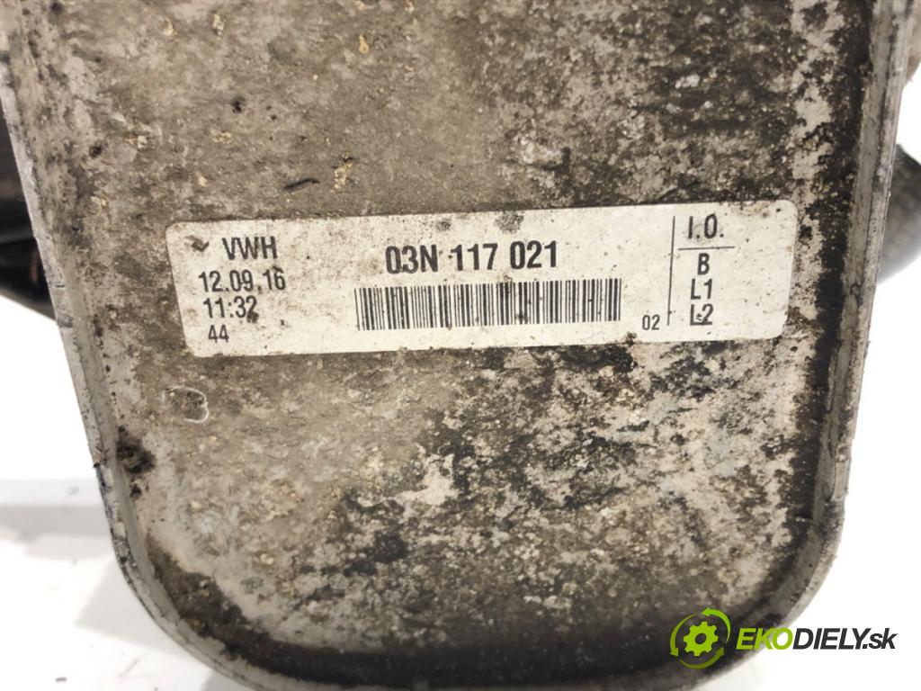 VW PASSAT B8 Kombi 2016 140 kW 2.0 TDI 1968 Obal filtra oleja 03N115389B (Obal olejového filtra)