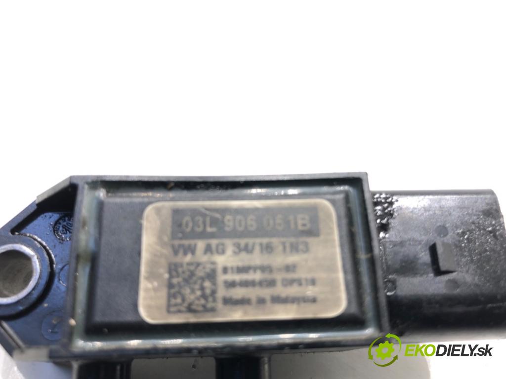 VW PASSAT B8 Kombi 2016 140 kW 2.0 TDI 1968 Snímač tlaku spalín DPF 03L906051B