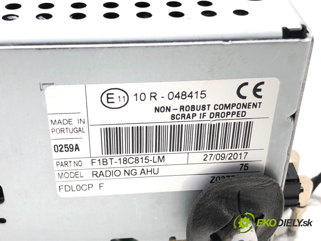 FORD TOURNEO nadwozie wielkoprzestrzenne (MPV) 2017 88 kW 1.5 TDCi 1499 RADIO F1BT-18C815-LM (Audio zařízení)